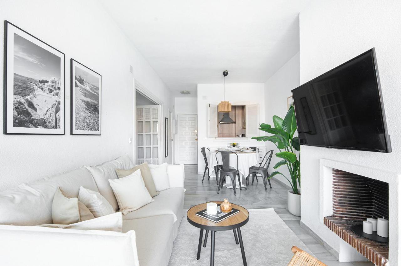 2Bdr Apartment With Sea View In Golden Mile, Marbella Exteriér fotografie